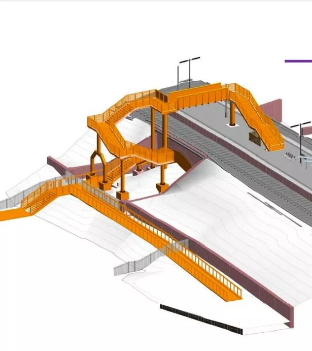 Plans have now been approved for a new footbridge and staircase to help prepare Sandhills Station for the opening of Bramley-Moore Dock