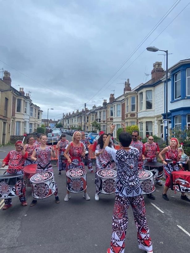 A street party is held every year in Kingston Road, Southville, outside the Coronation pub