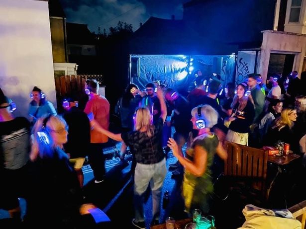 A street party is held every year in Kingston Road, Southville, outside the Coronation pub
