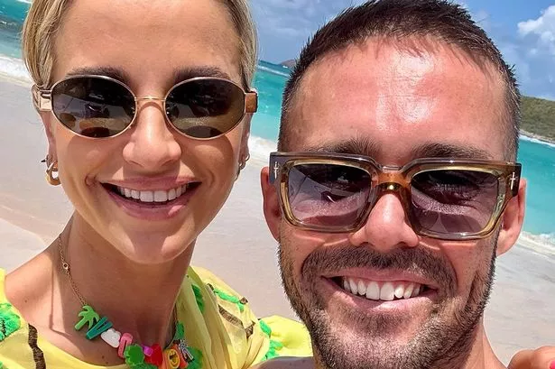 Vogue Williams and Spencer Matthews