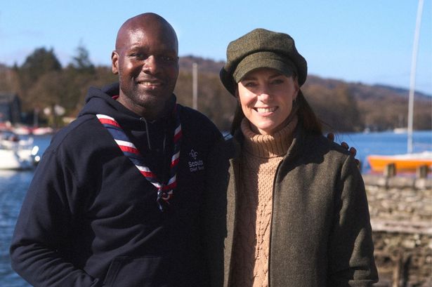 Kate Middleton and Dwayne Fields