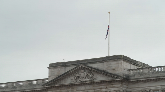 Flags at half-mast in London following death of Pope Francis