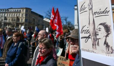 Germany's Easter peace marches underway in war-filled world