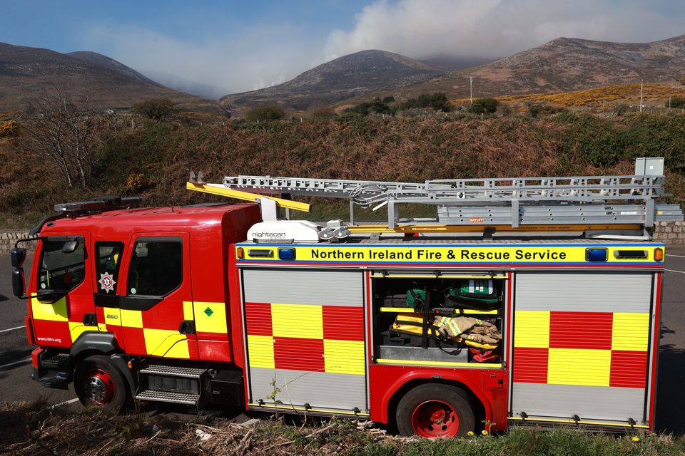 The fire services has been tackling wildfires across NI in recent weeks. Photo: Liam McBurney/PA