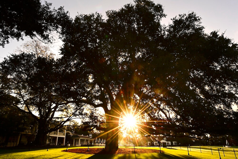The sun will soon rise on the Masters