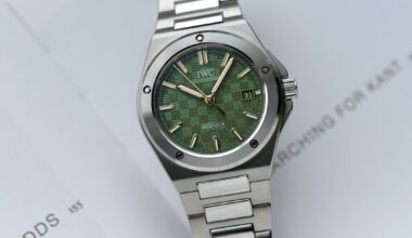 The IWC Ingenieur Automatic 40 Green
