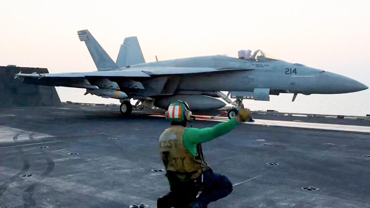 The United States and the United Kingdom launch a joint attack on Houthi facilities in Yemen