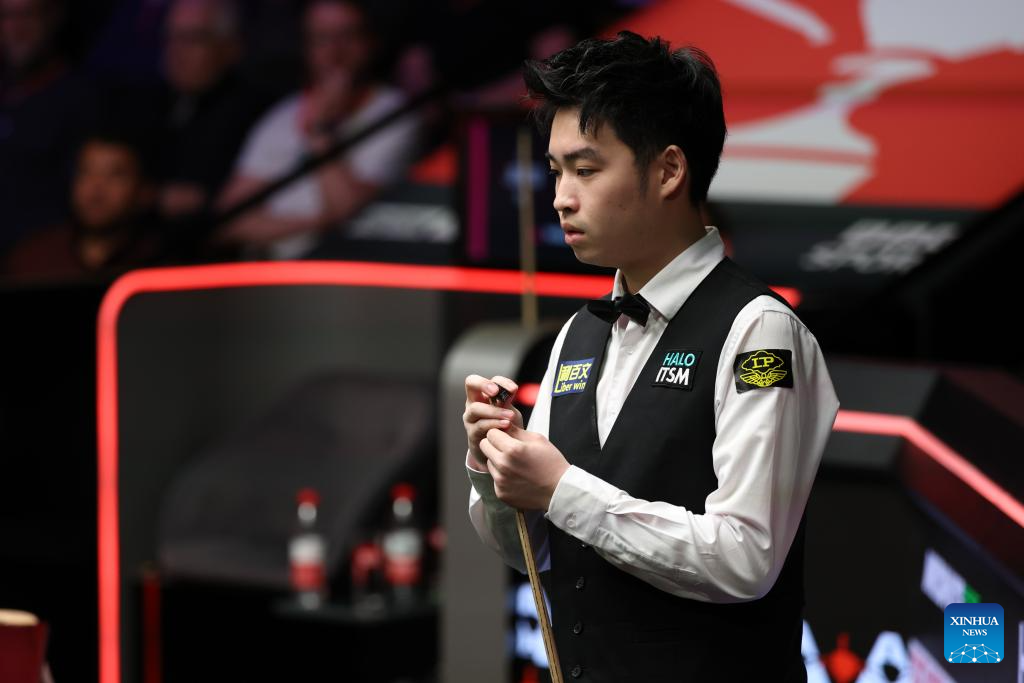 Highlights of World Snooker Championship 2025 in Britain-Xinhua