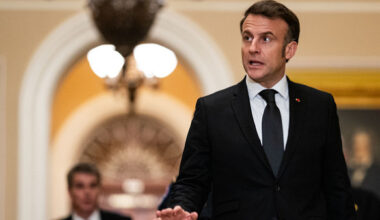 Macron says France could recognise Palestinian state in June