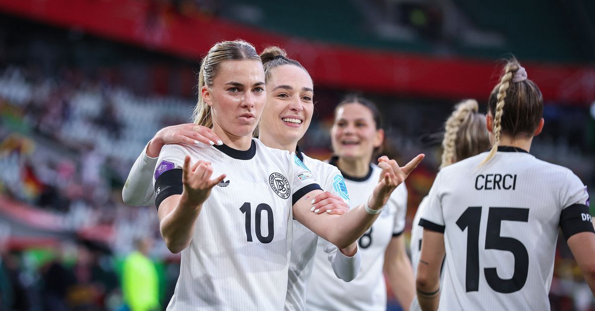 Germany crushes Scotland 6-1 in Women’s Nations League rematch