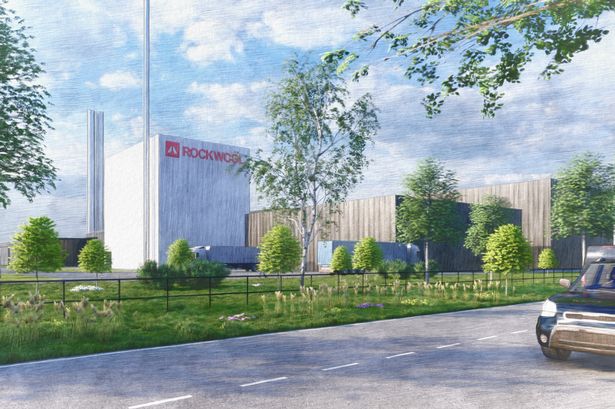 A visualisation of what the Birmingham manufacturing facility could look like if approved.