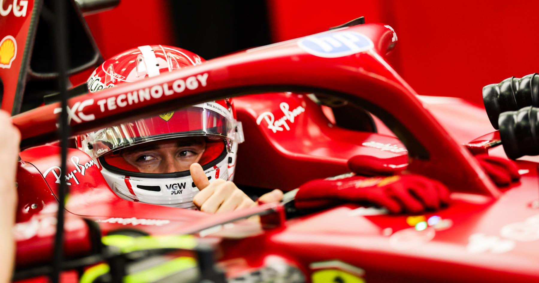 Charles Leclerc addresses theory over Ferrari F1 title desertion