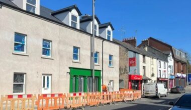 Dungannon: Works costing over £3m on run-down Perry Street near completion