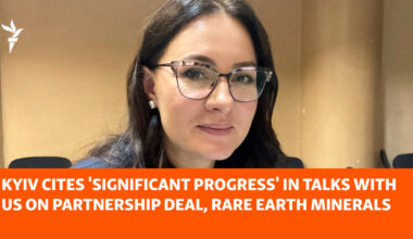 Kyiv Cites 'Significant Progress' In Talks With US On Partnership Deal, Rare Earth Minerals