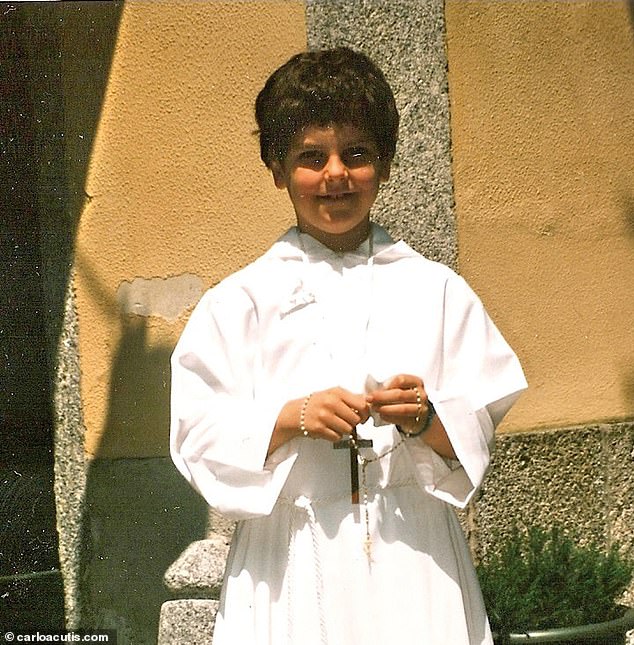 Carlo Carlo was a devout Christian when he was alive and attended daily mass. Before he died, he set up a website where he researched and documented miracles attributed with the Eucharistwas a devout Christian when he was alive and attended daily mass. Before he died, he set up a website where he researched and documented miracles attributed with the Eucharist
