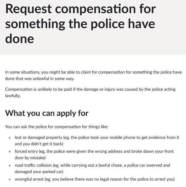 The official wording on GMP's website