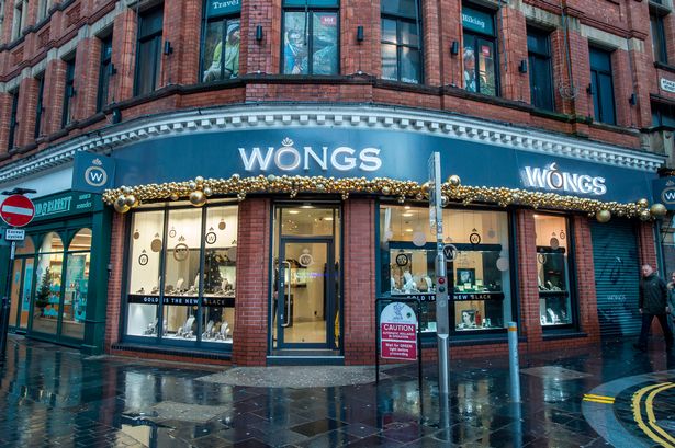 Wongs Jewellers on Whitechapel, Liverpool