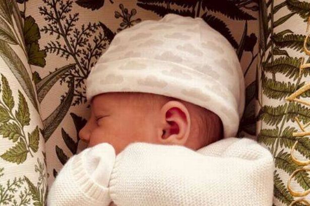 The royal posted an adorable photo of her baby boy on Instagram