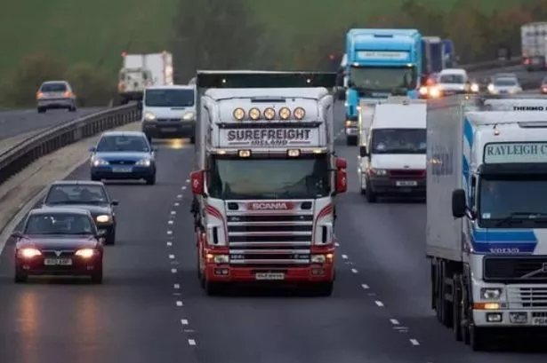 The M6 has been hit by gridlock traffic