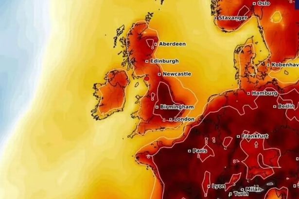 Weather map for May 5