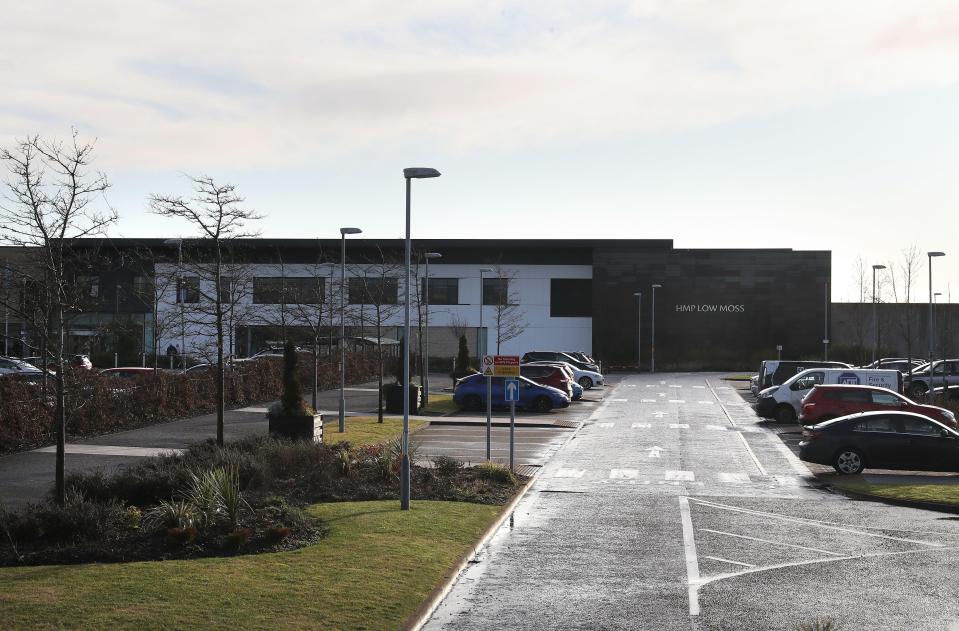 HMP Low Moss prison.