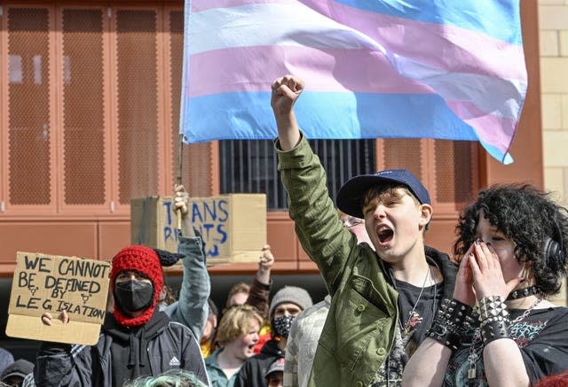 2010 Equality Act legal ruling rally