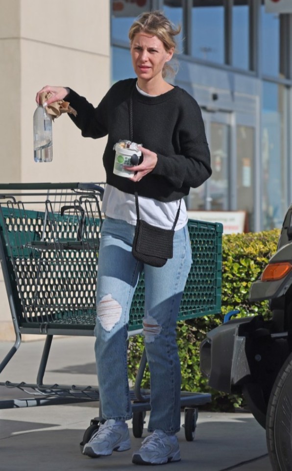 Briana Jungwirth shopping at Whole Foods with her son.