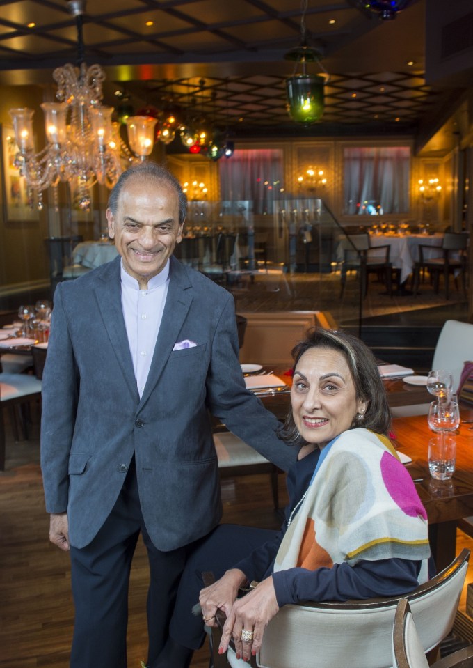 Owners of London's oldest Indian restaurant.
