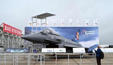 Germany reportedly blocks sale of Eurofighter jets to Türkiye