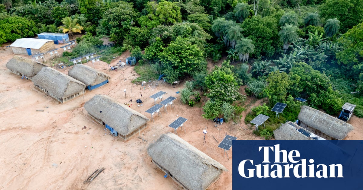 Solar panels and pristine forest: how one Amazon village is adapting to protect itself – in pictures | Global development