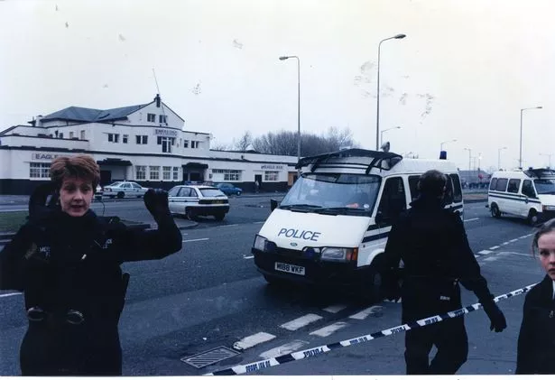 The Eagle and Child pub incident, March 1996