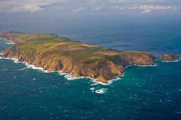 Lundy Island, based off the Devon coast