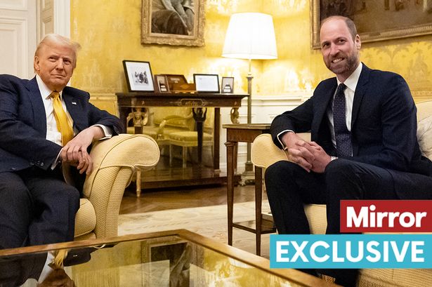 Donald Trump meets Prince William