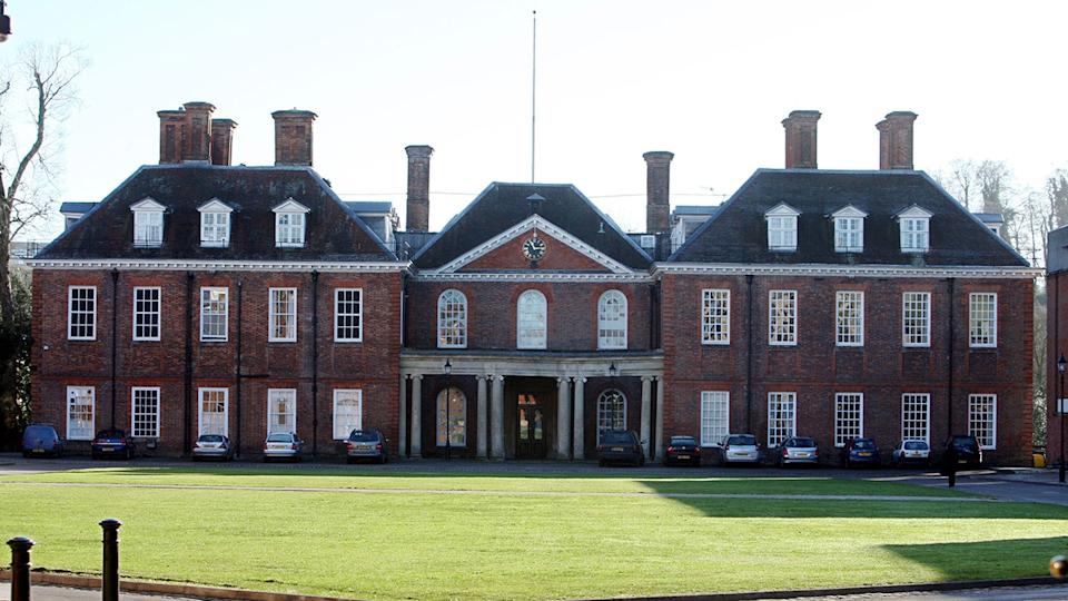 An aerial view of Marlborough College