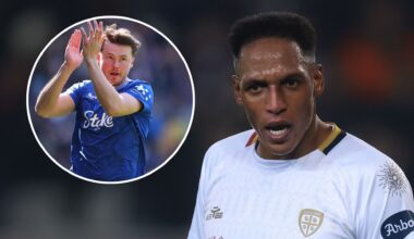 Yerry Mina sends message to Everton defender Nathan Patterson after making 'tough' admission