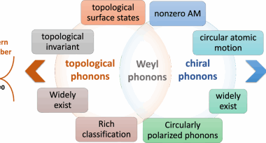 Weyl phonons: the connection of topology and chirality