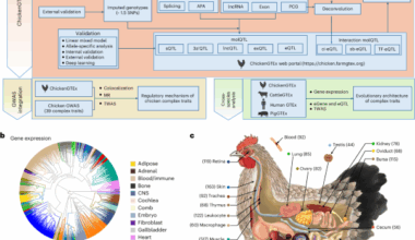 Genetic regulation of gene expression across multiple tissues in chickens