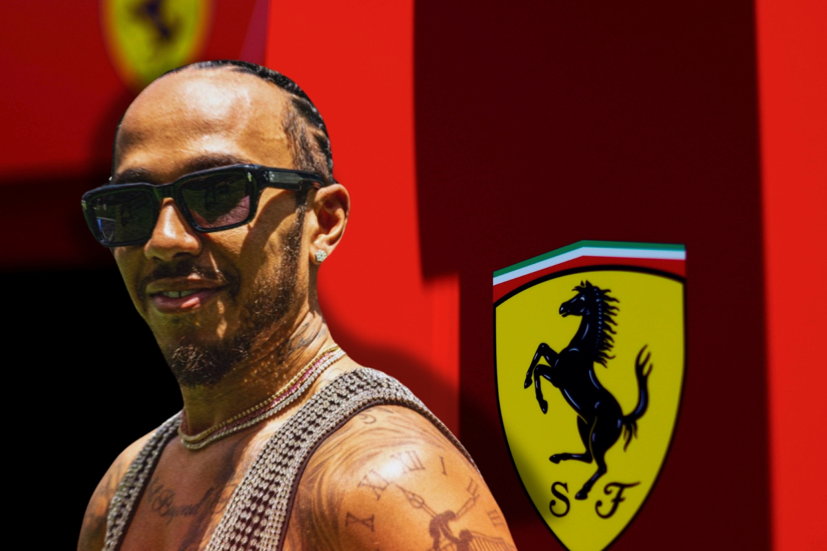 Lewis Hamilton parties ahead of crucial week at Ferrari