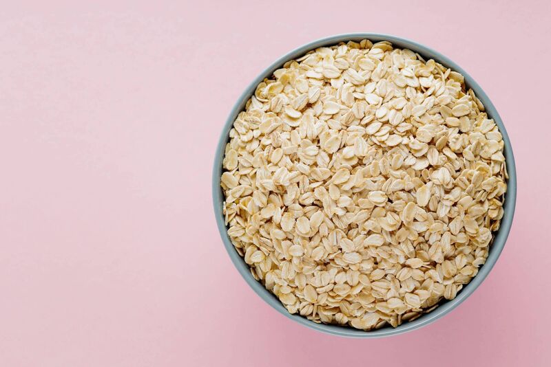 Oats are high in soluble fibre