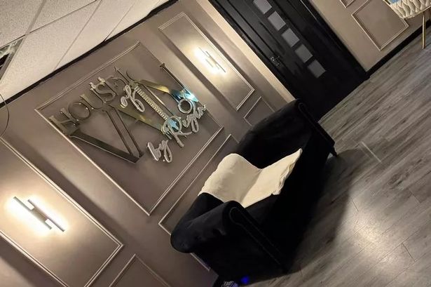 The salon was firebombed last night