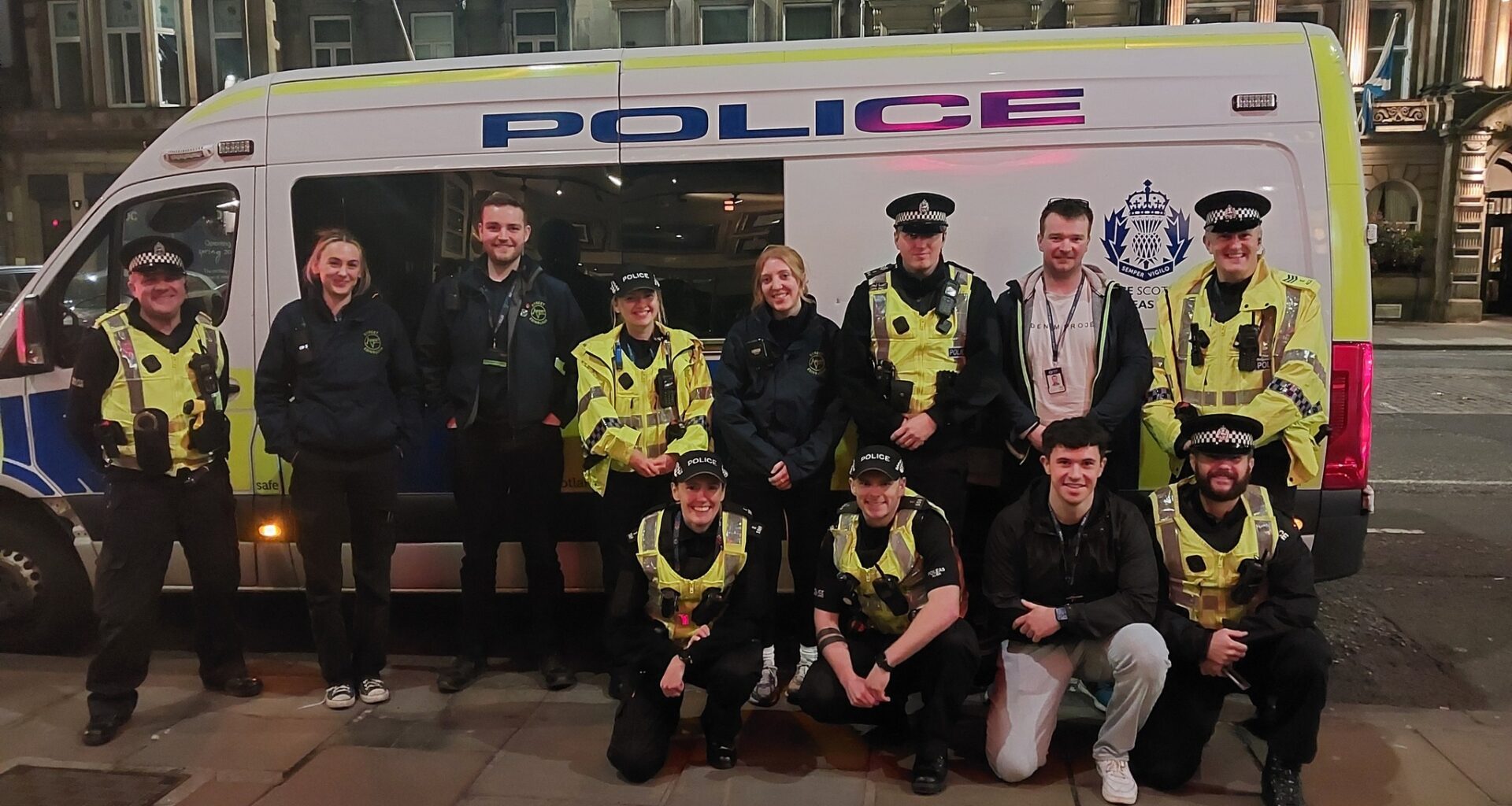 Police operation in city centre well received by public