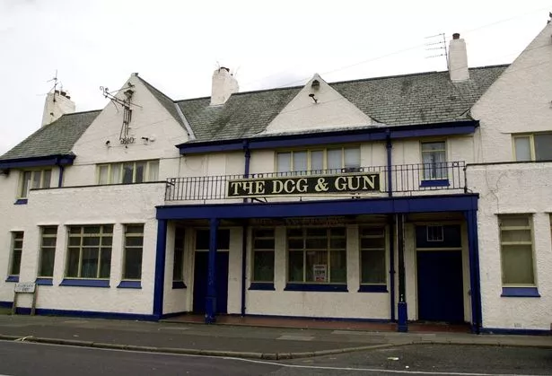 The Dog and Gun pub in Carr Lane, Croxteth