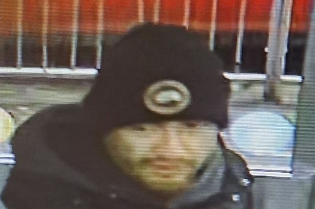 Police have released this image of a man they wish to speak to