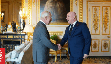 Christopher Luxon meets King Charles, due to discuss trade and security with British PM