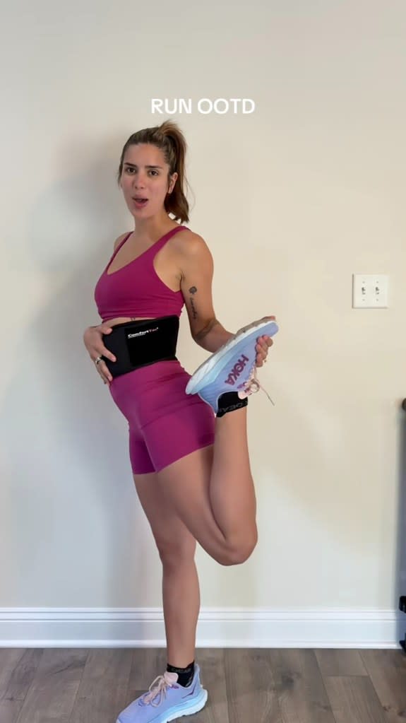 The gun-toting mama defended her decision to open carry after being criticized by TikTok trolls. tiktok/@mikaeladieppa