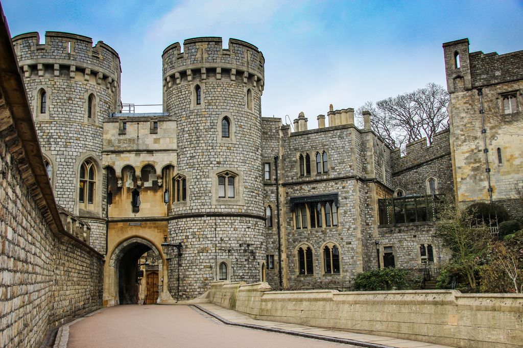Norman gate of Windsor Castle