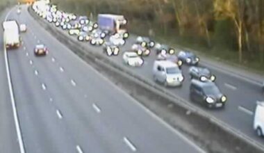 Major UK motorway requires overnight resurfacing following collision | UK | News