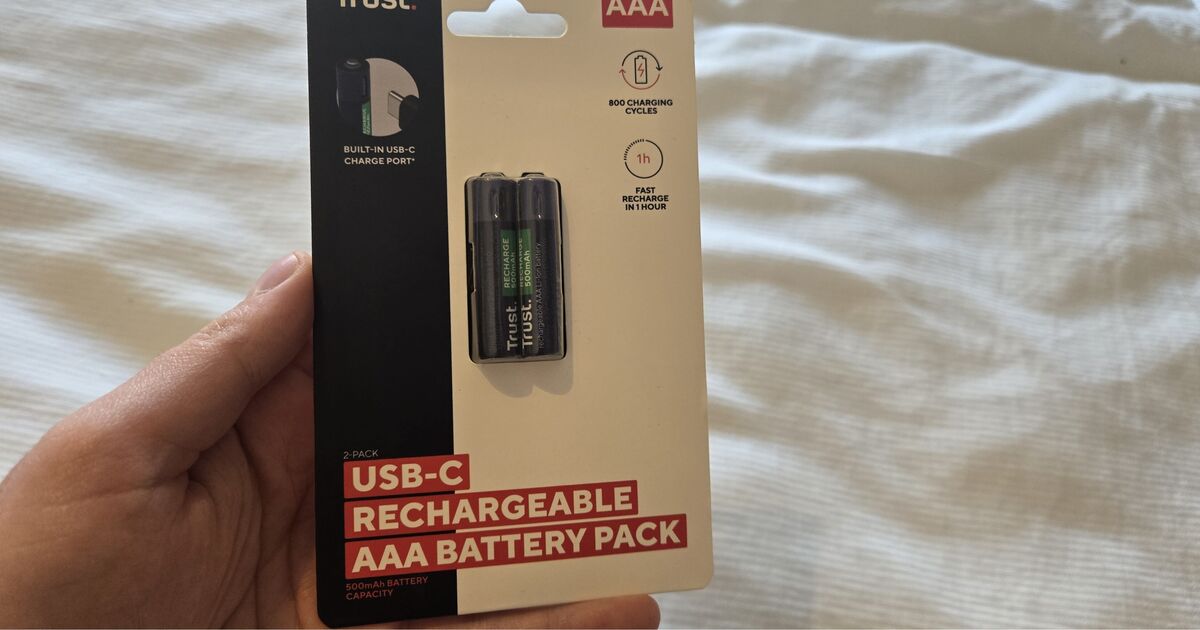 I tried these new AA batteries with USB and now I’m £1,960 better off
