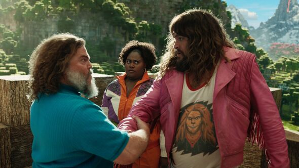 Jack Black in the new film: A Minecraft Movie