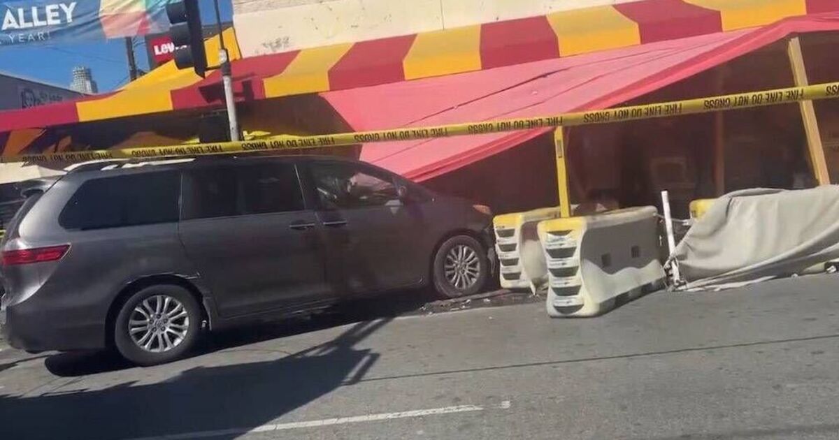 9 people including 3 kids injured after car hits crowd | US | News